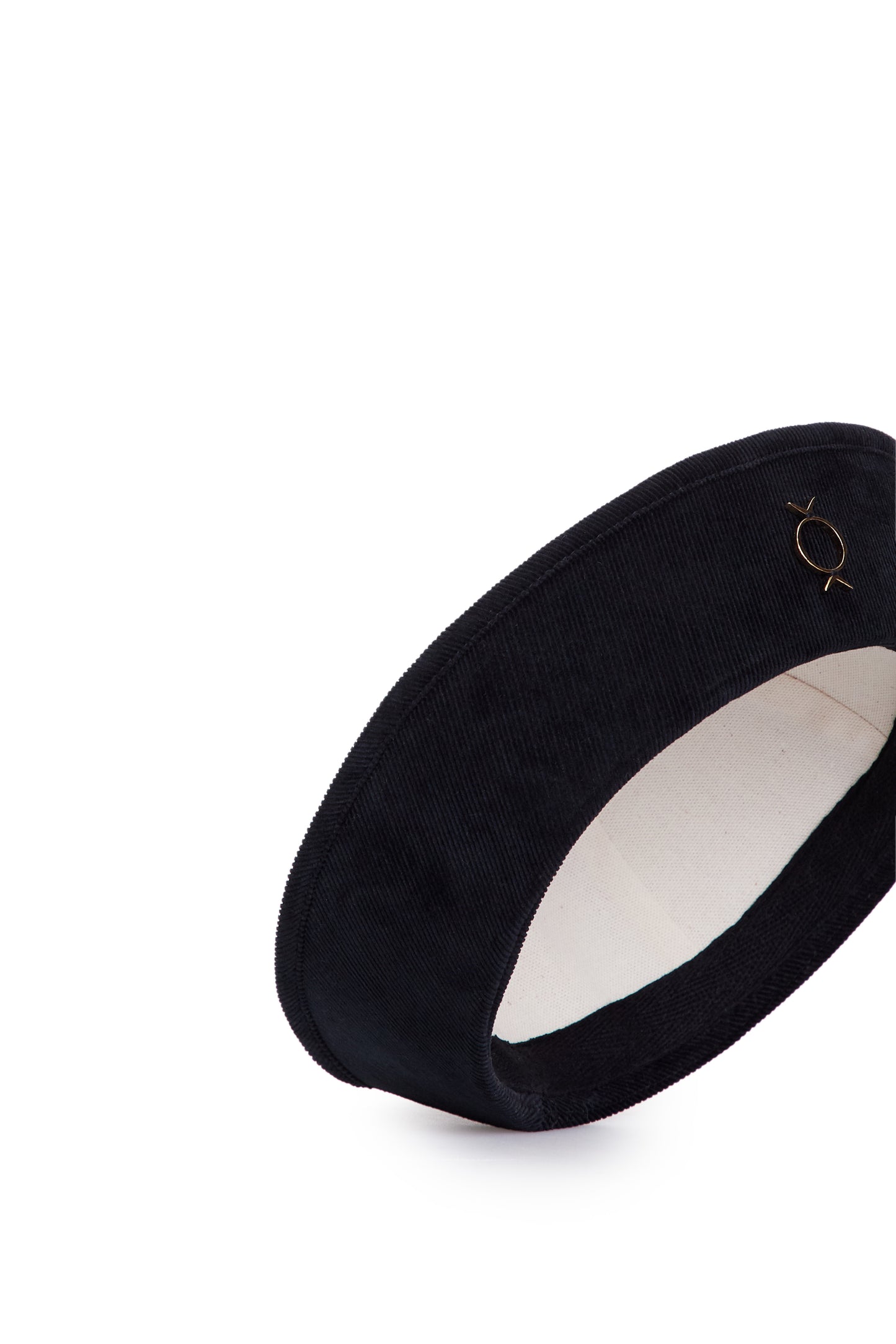Black Velvet Sea Hat