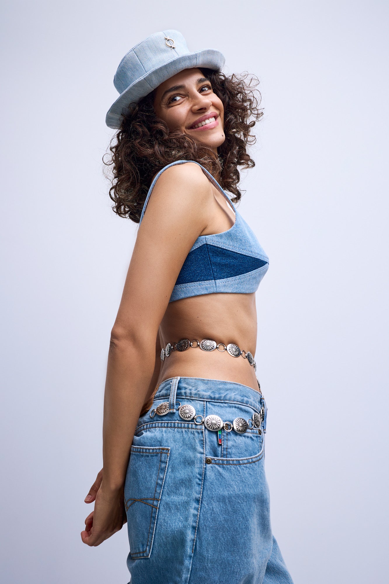 Cowboy Panama Hat Jeans
