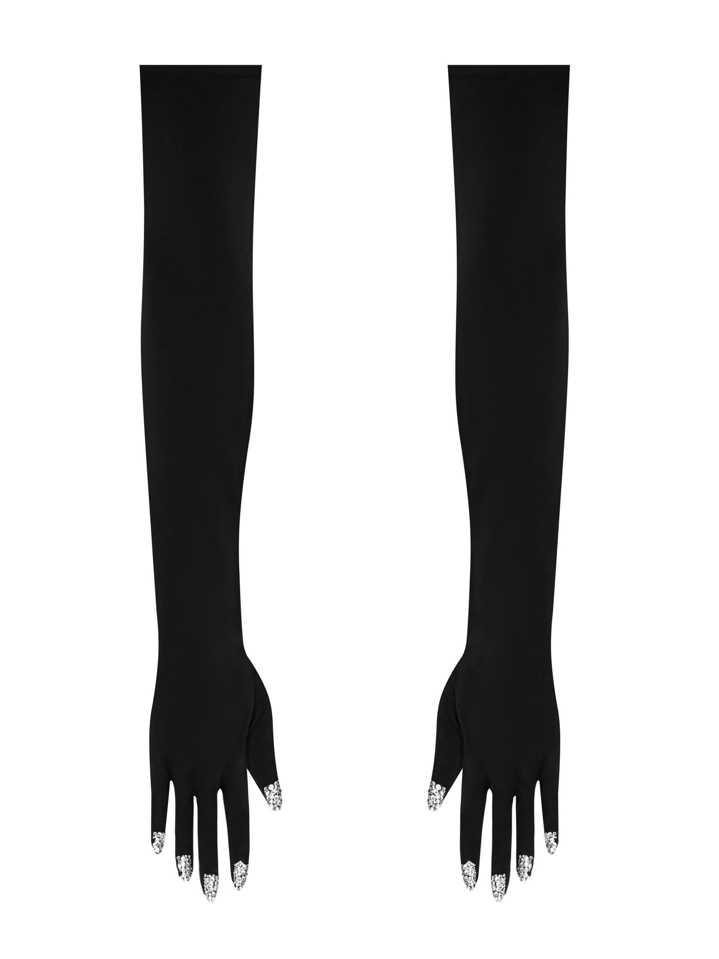 Black Champagne Gloves