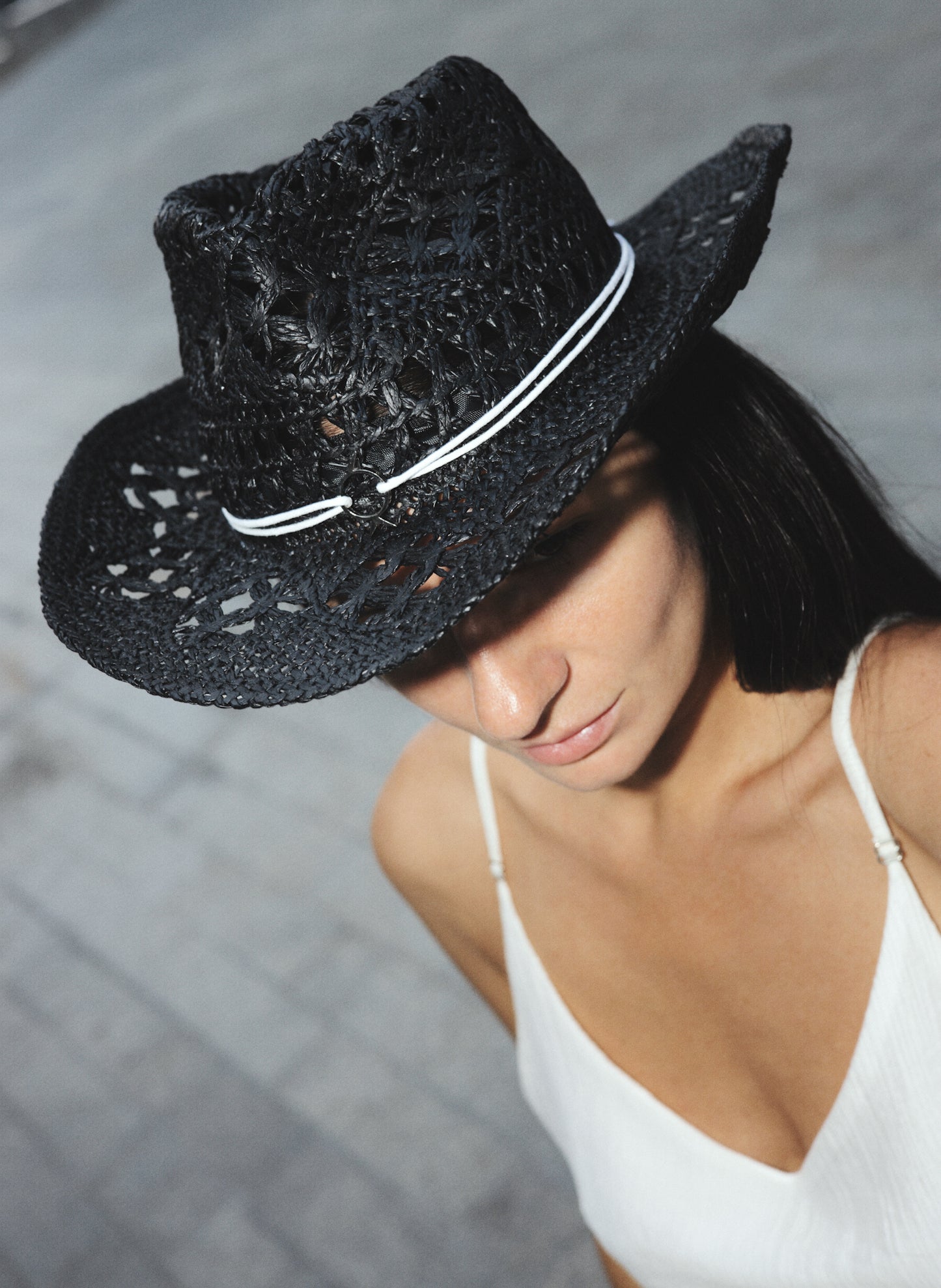Cowboy Raffia Hat Soloma