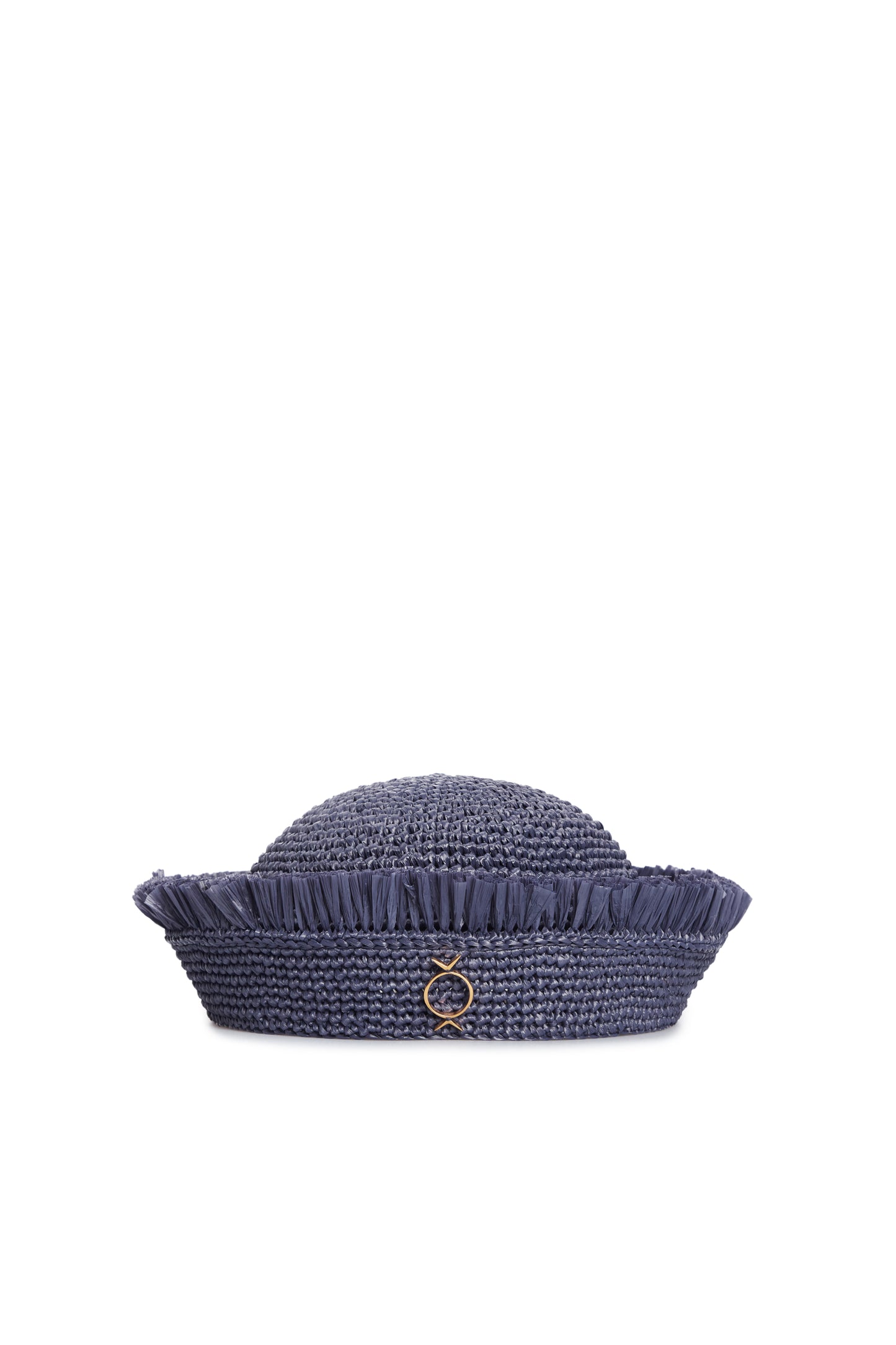 Blueberry Raffia Sea Hat