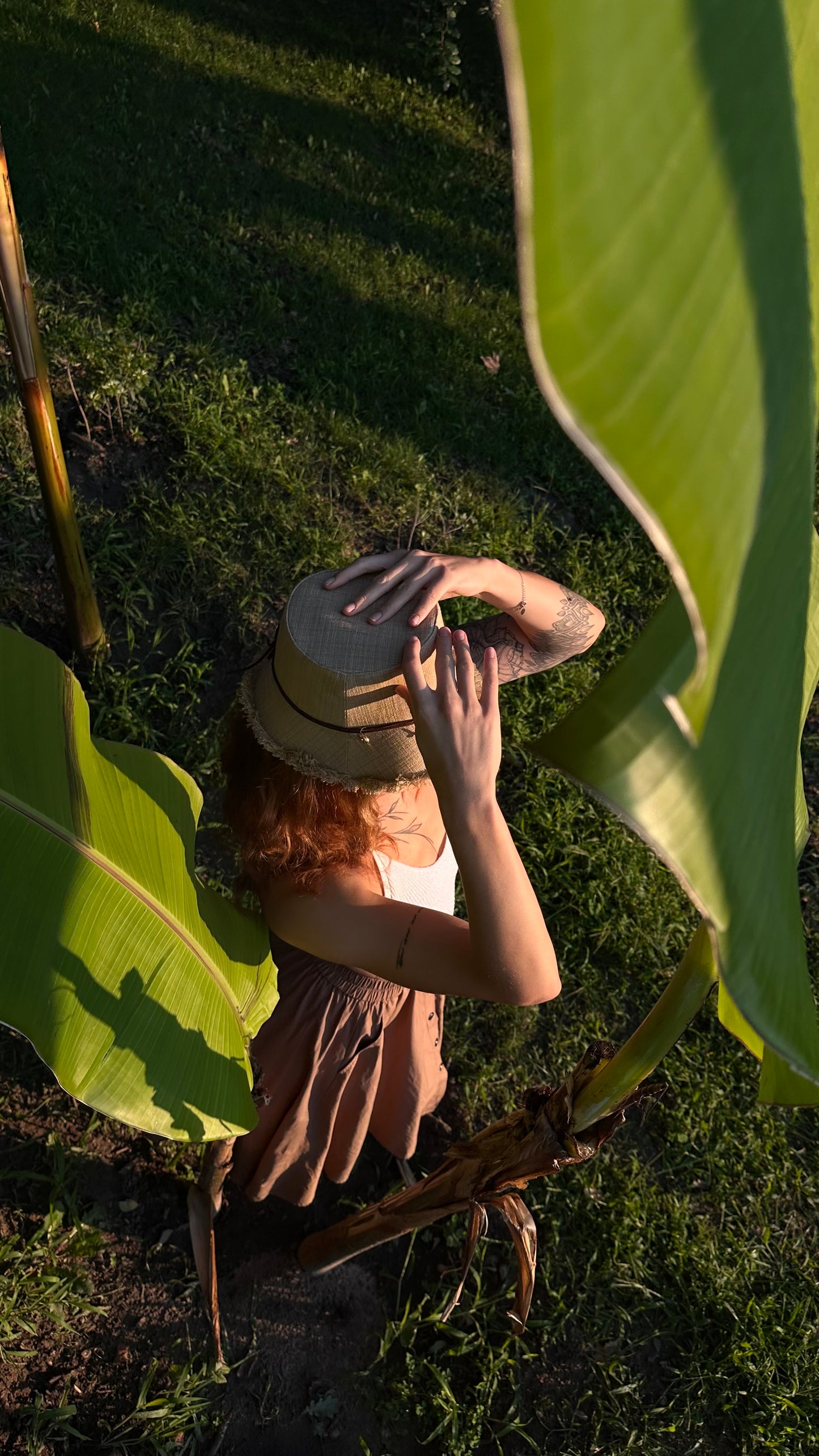 Sand Linen Bucket Hat