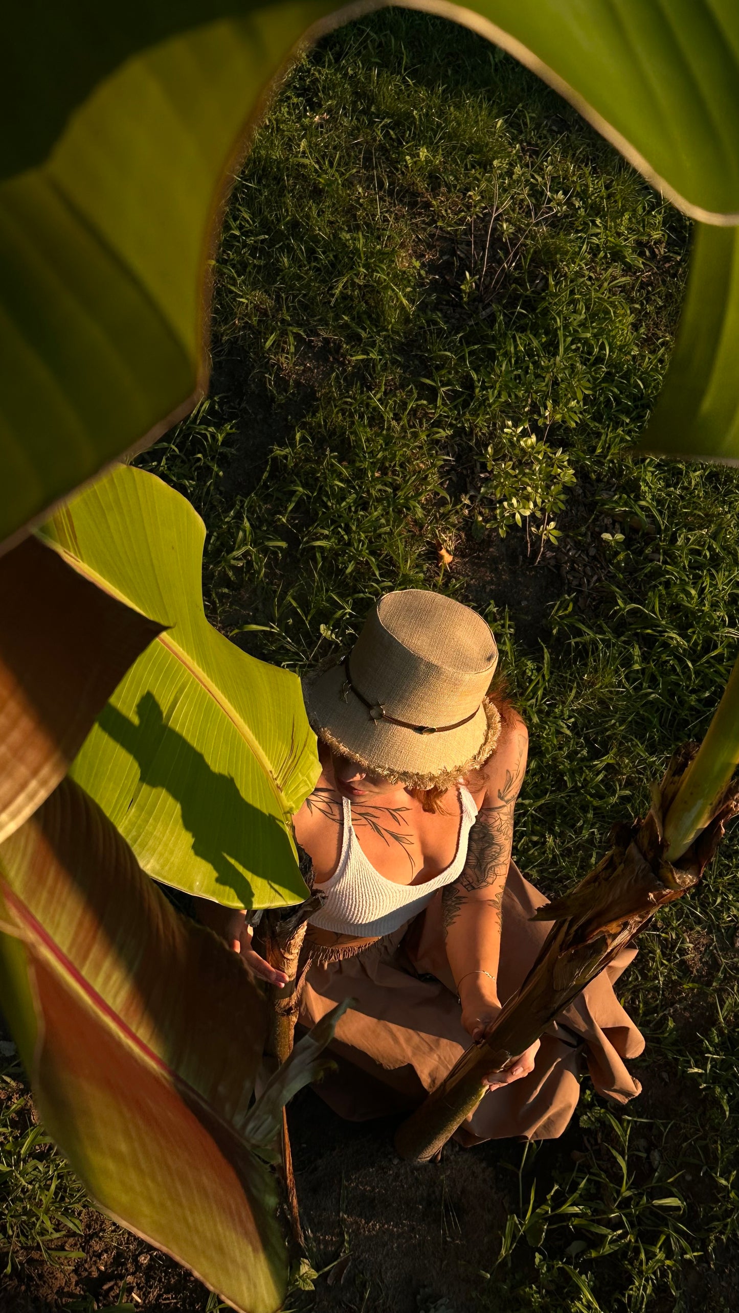 Sand Linen Bucket Hat