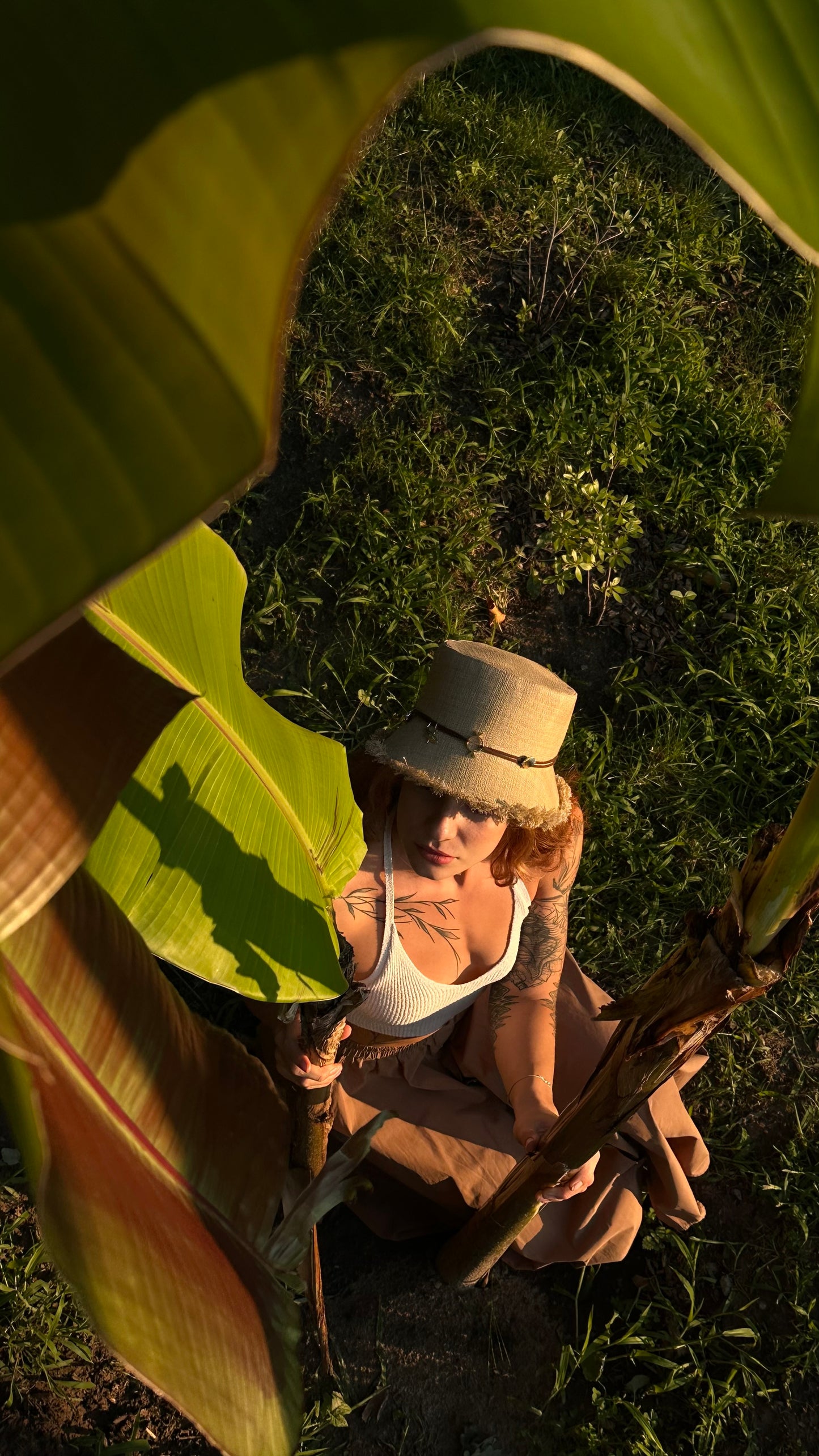 Sand Linen Bucket Hat