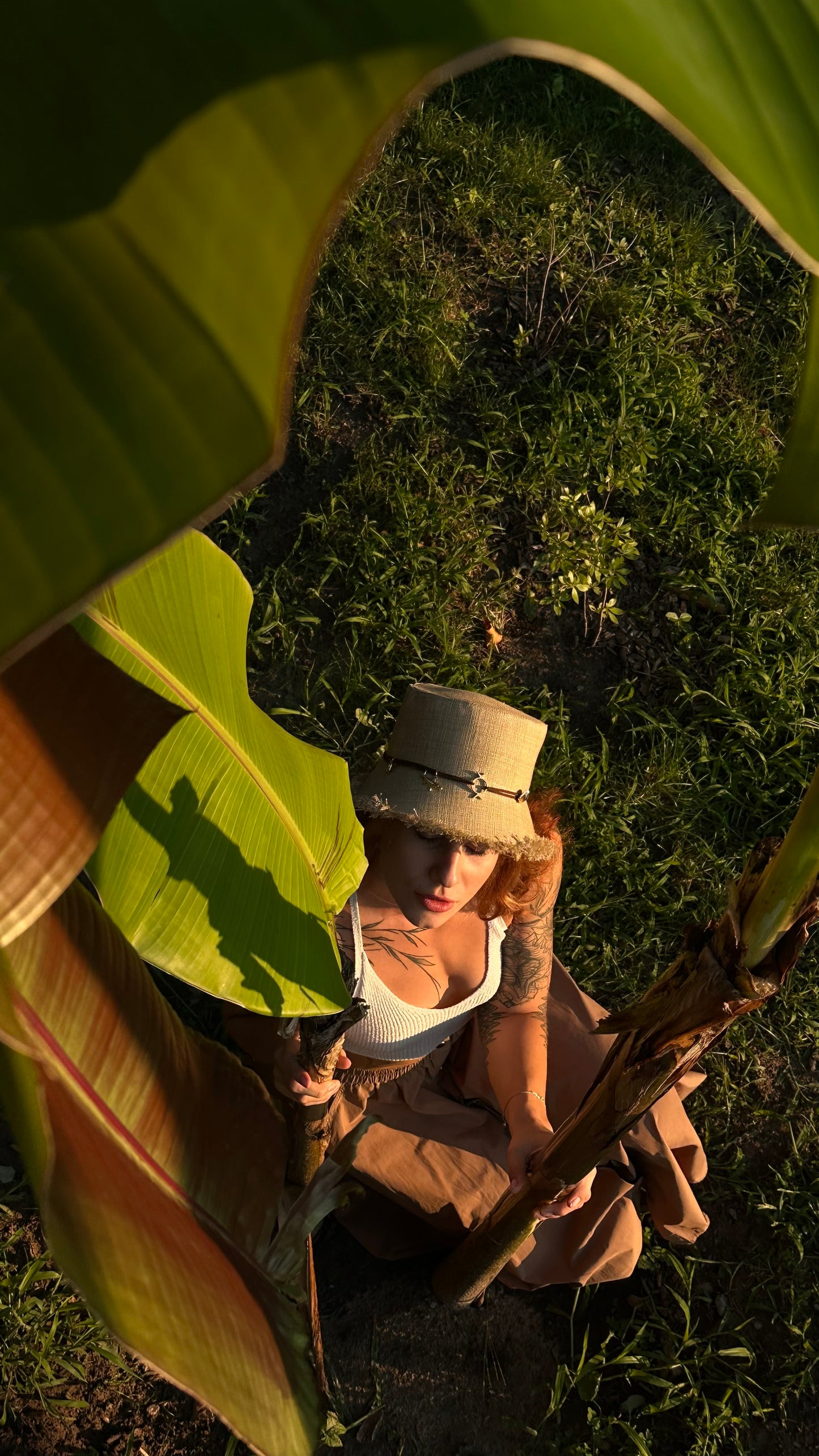 Sand Linen Bucket Hat
