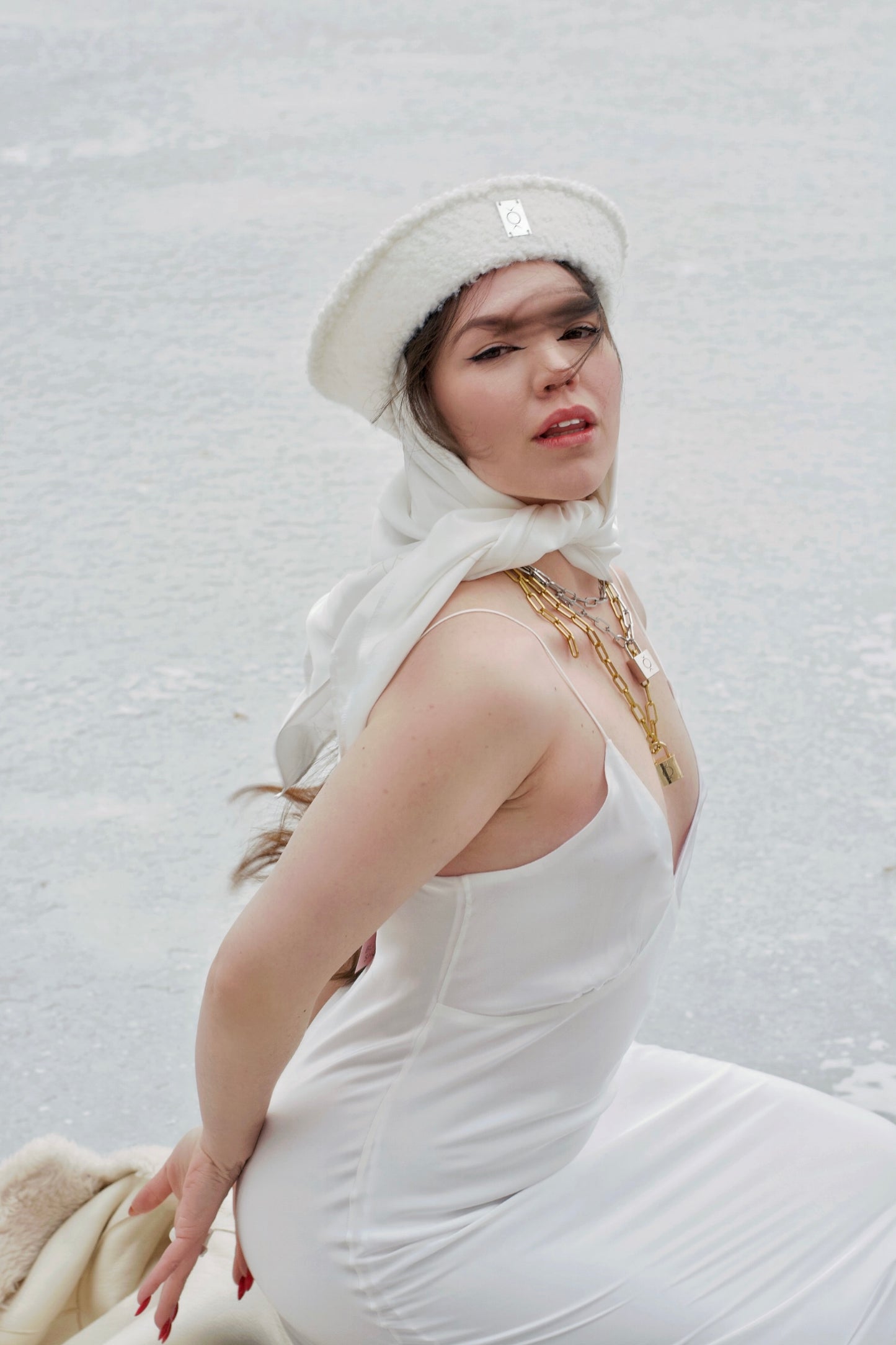White Teddy Sea Hat
