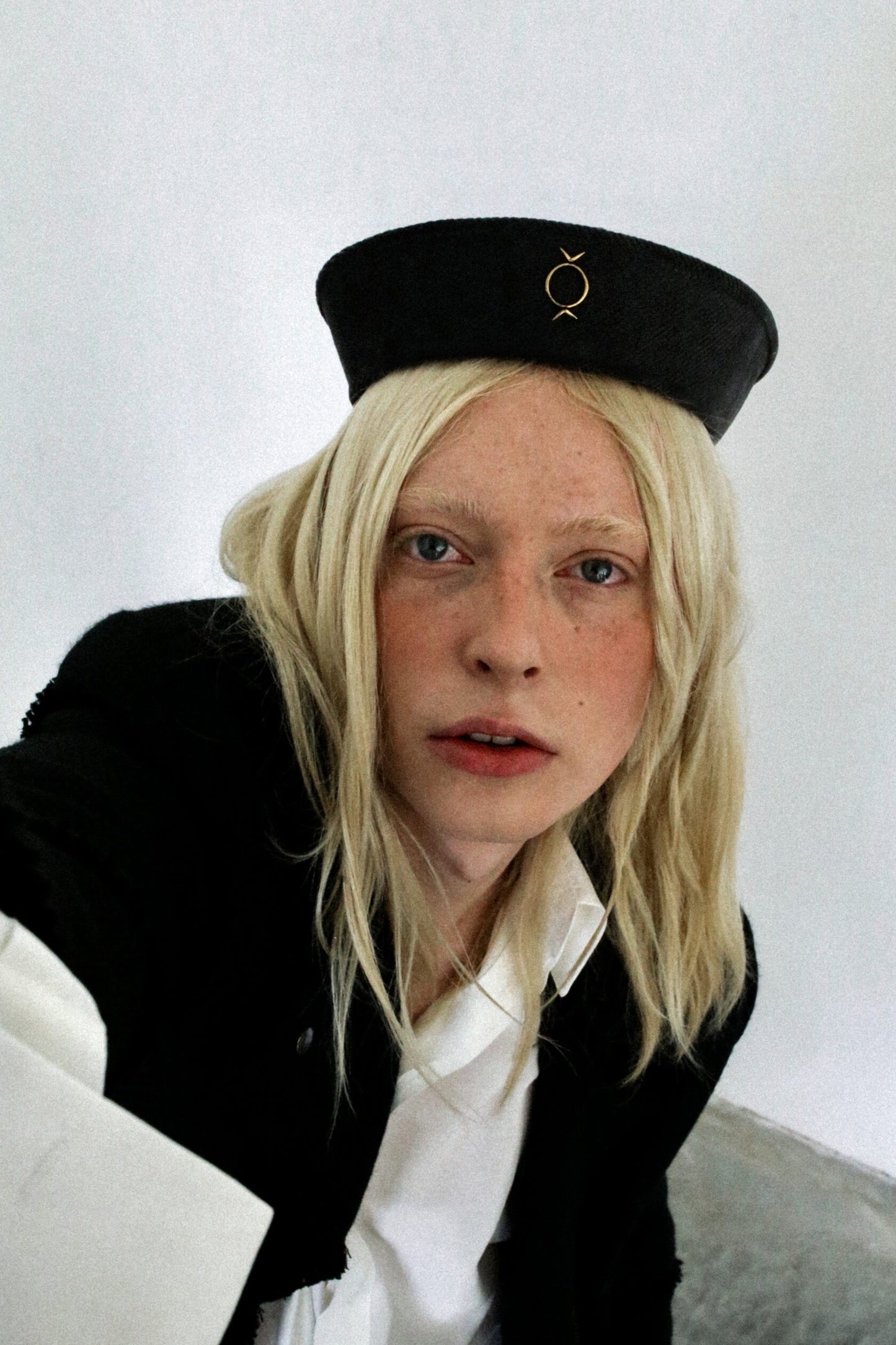 Black Velvet Sea Hat