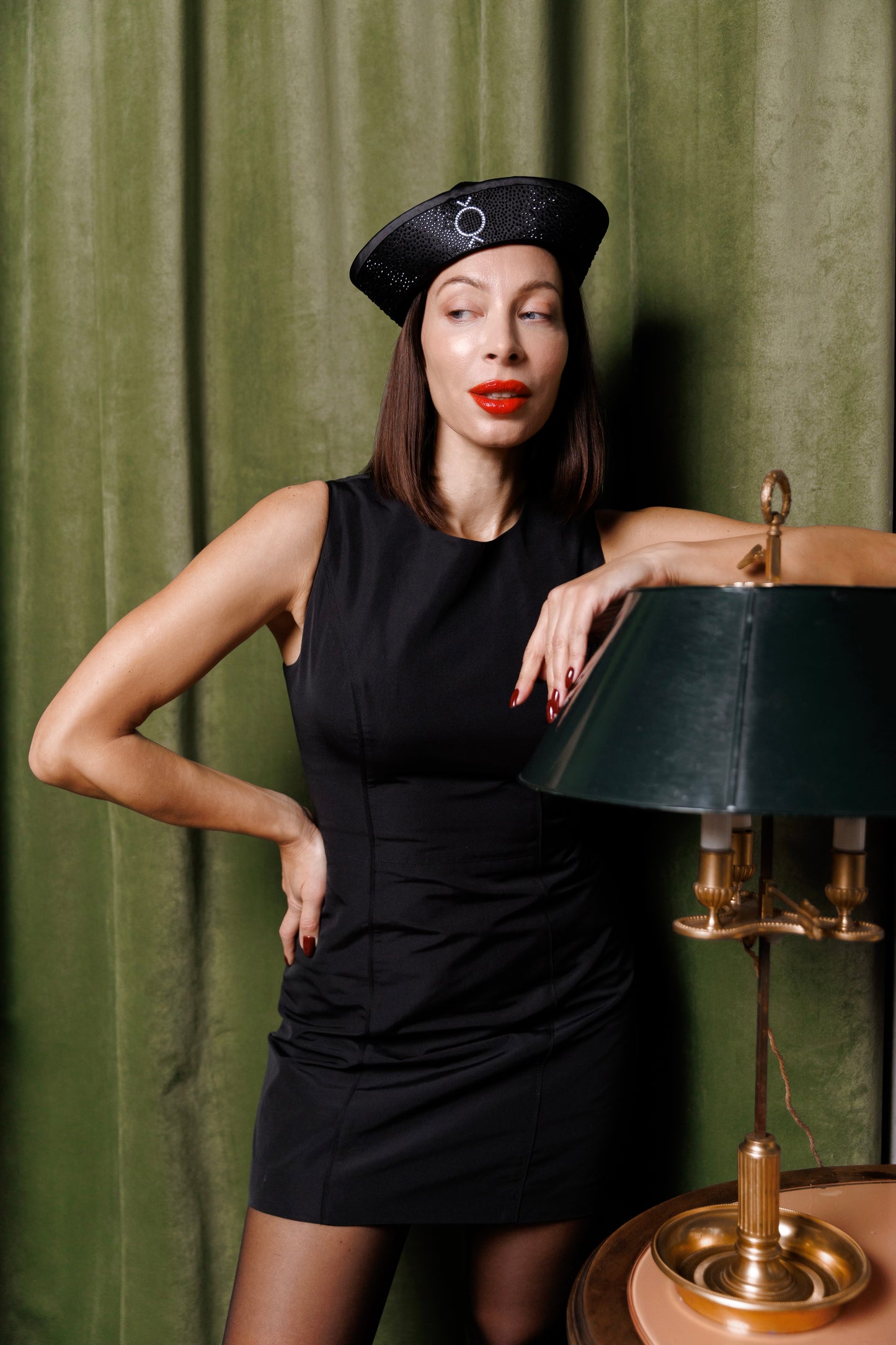 Black Champagne Sea Hat