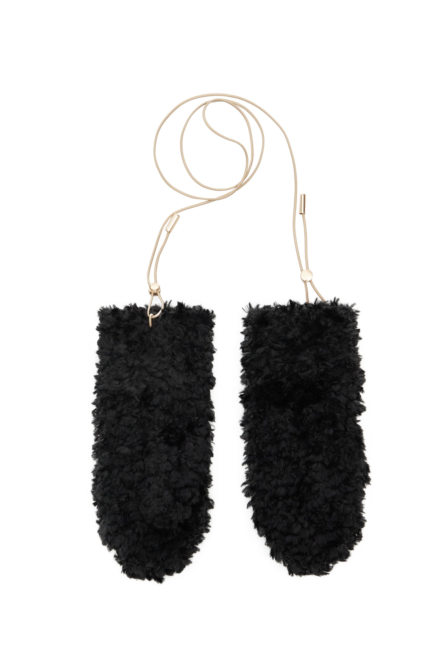 Black Lamb Mittens