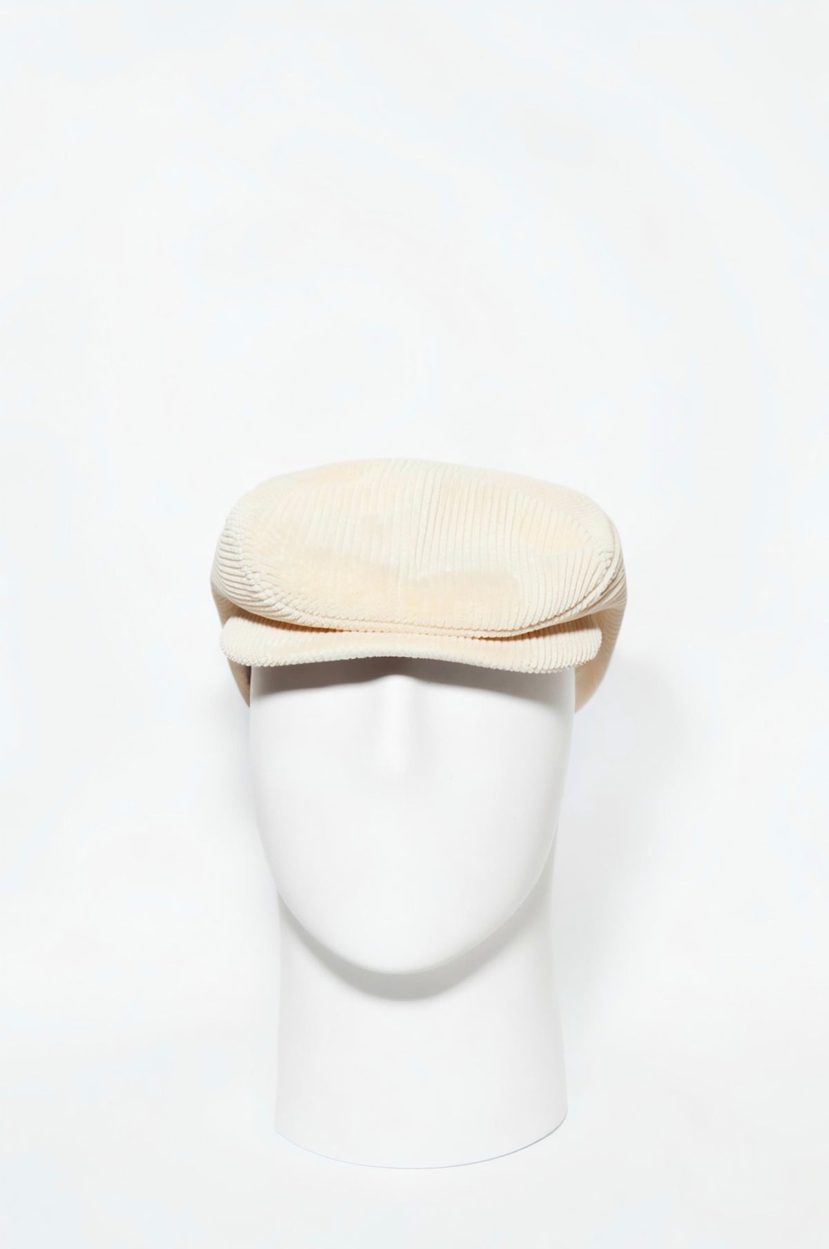 Cream Velvet Kepi