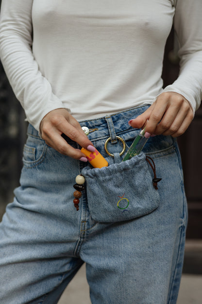 Pocket Mini Bag Jeans