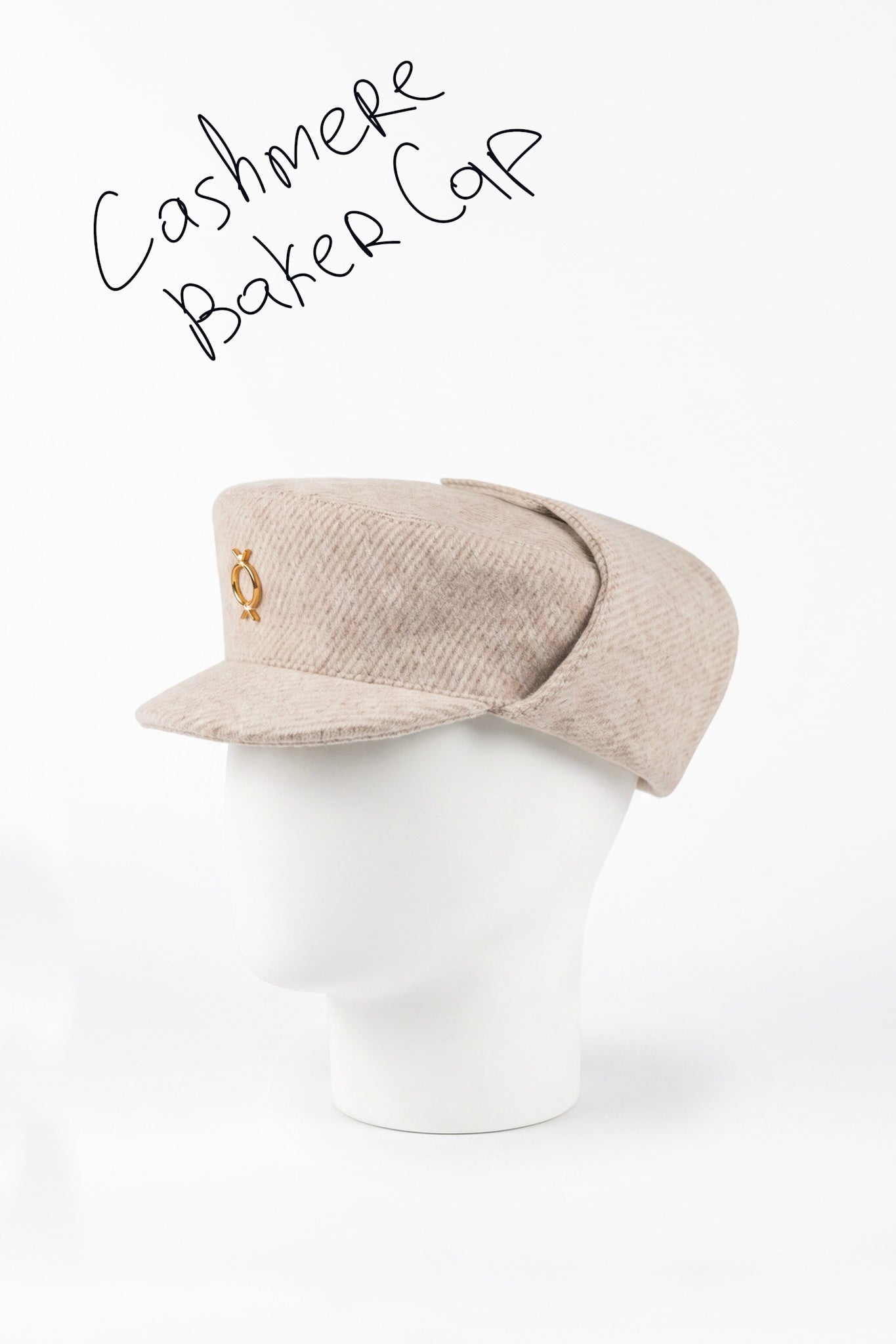 Cashmere Baker Cap