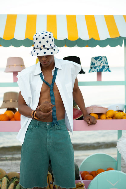 Polka Dot Bucket Hat