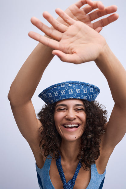 Jeans Transformer Hat