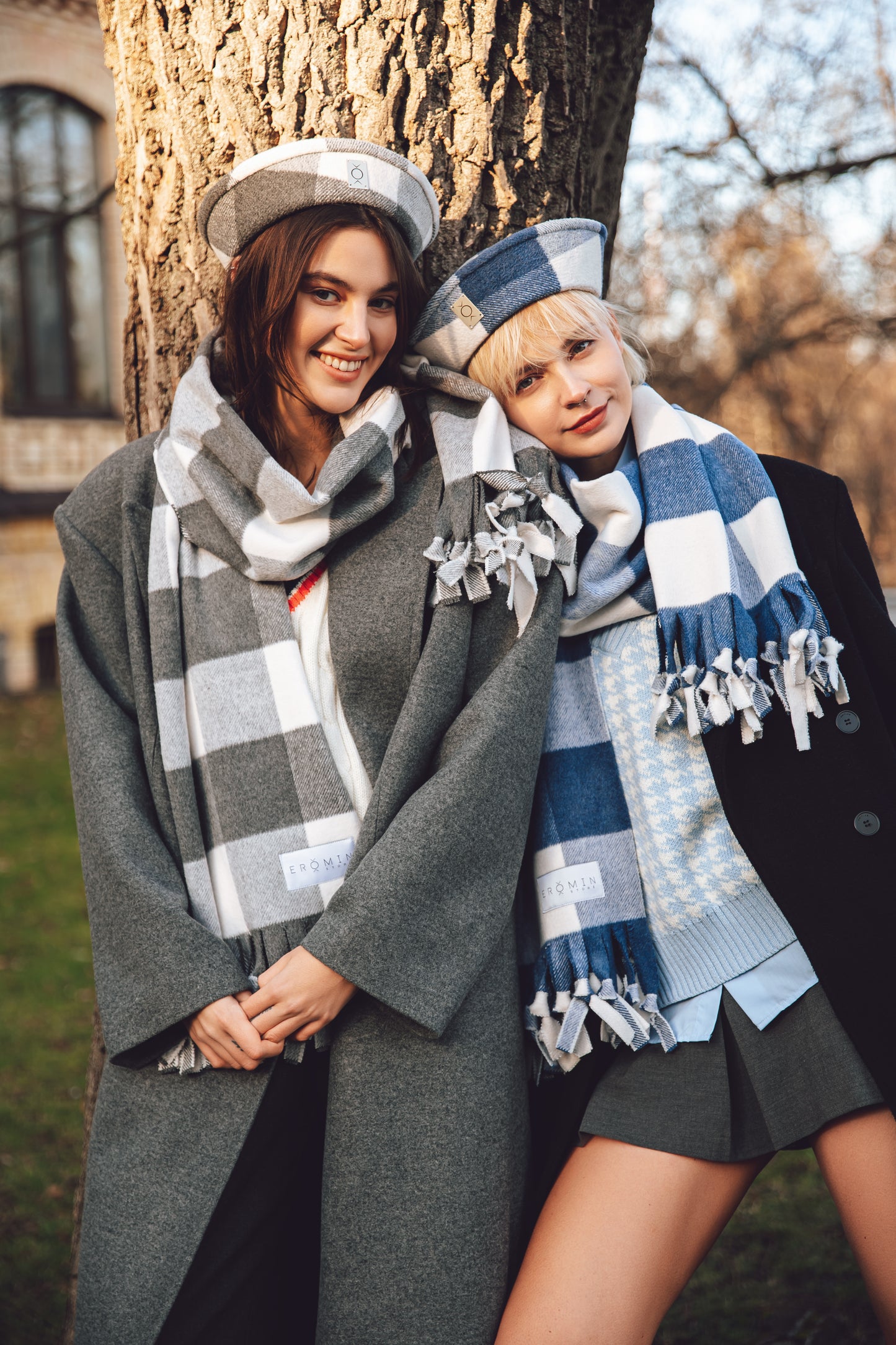 Grey Chessboard Sea Hat