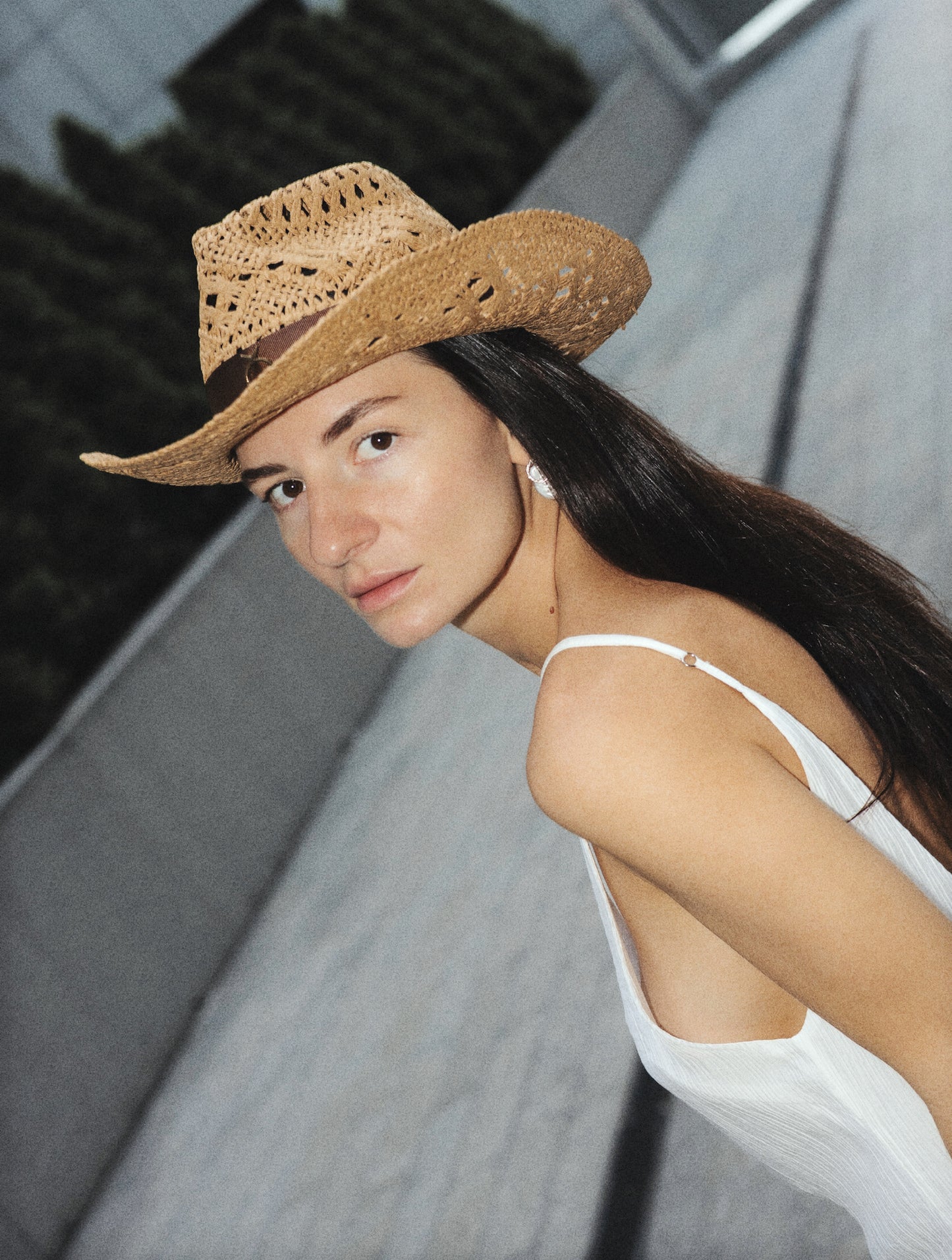 Cowboy Raffia Hat Soloma