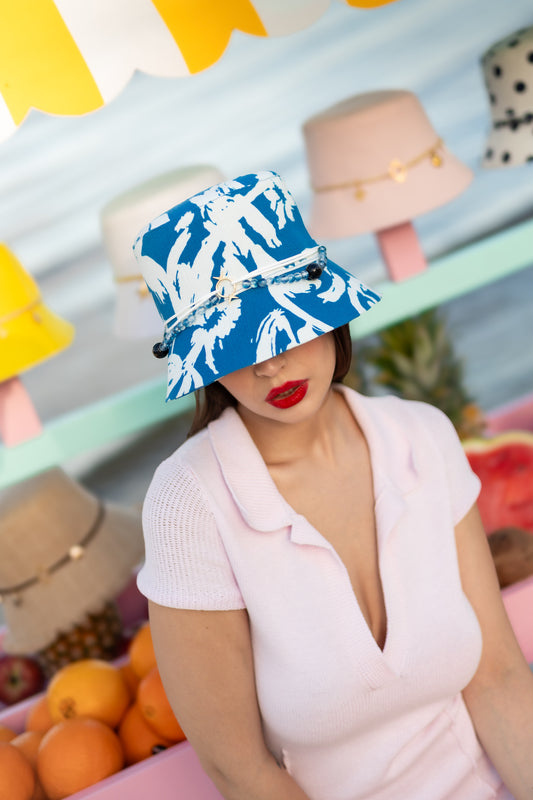 Blue Wave Bucket Hat