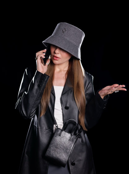 Cozy Bucket Hat Gray