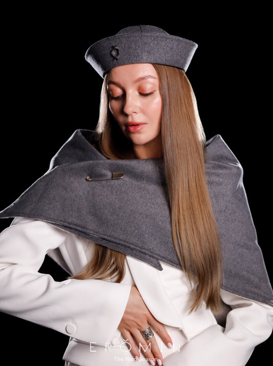 Cozy Sea Hat Gray