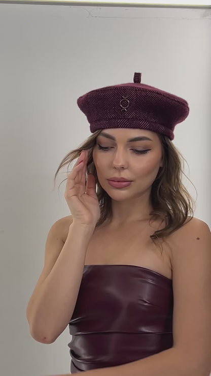 Beret Bordeaux