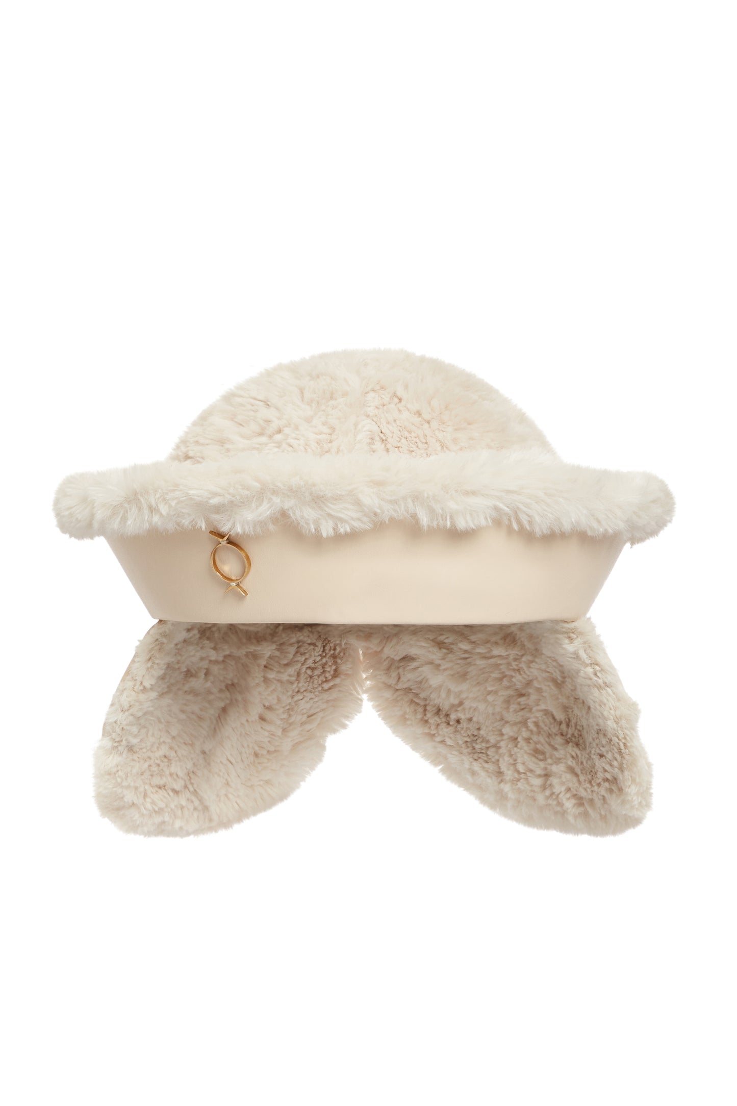 Fluffy Bear With Earmuffs Sea Hat