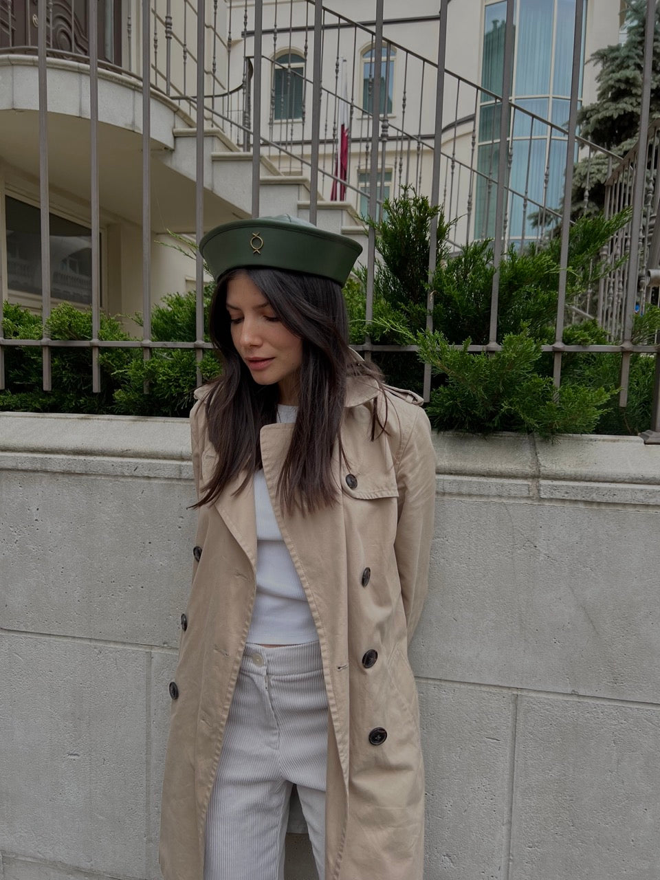 Olive Skin Sea Hat