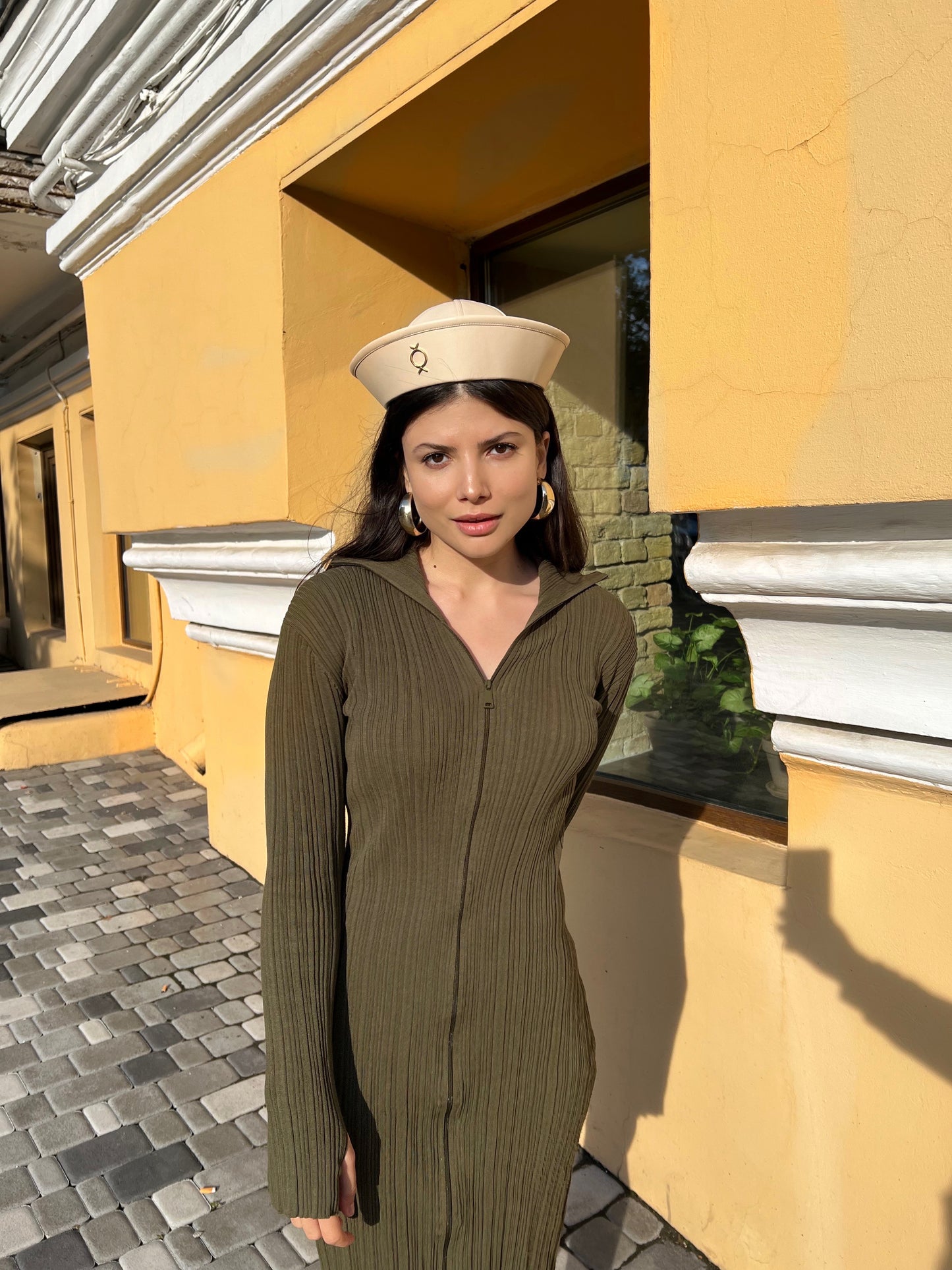 Beige Skin Sea Hat