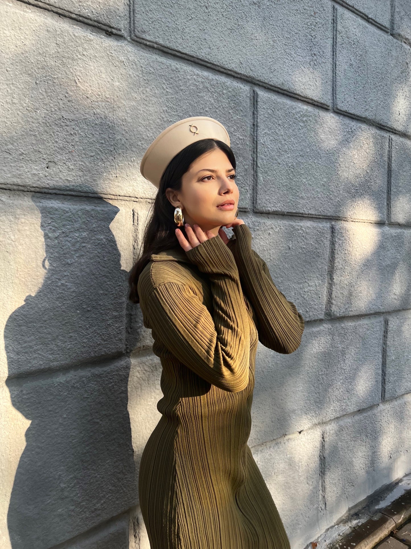 Beige Skin Sea Hat